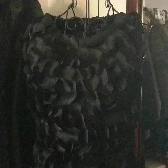 Petal Black Dress - Picture 3 of 9